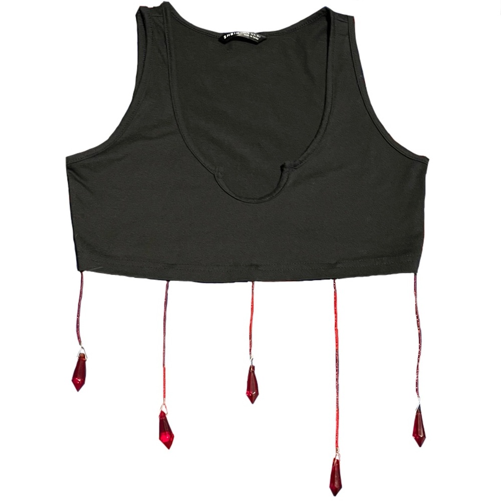 Red crystal top